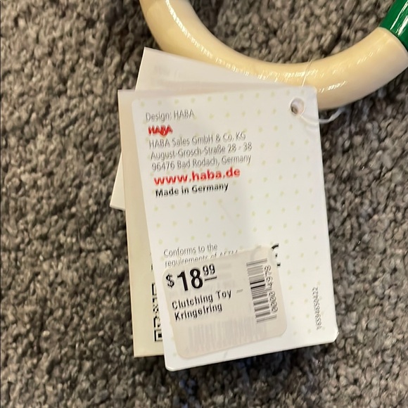 Vibrant Red and Orange Learning Toy Ring - Picture 4 of 5